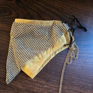 Rhinestone Face Mask